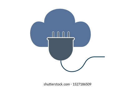  Cloud Connecting icon. Cloud network icon concept can be used for web and mobile apps.