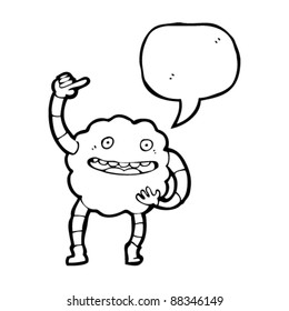 cloud creature cartoon