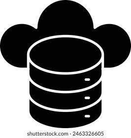 Cloud Data Icon Design For Personal And Commercial Use