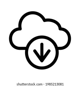 cloud data icon or logo isolated sign symbol vector illustration - high quality black style vector icons

