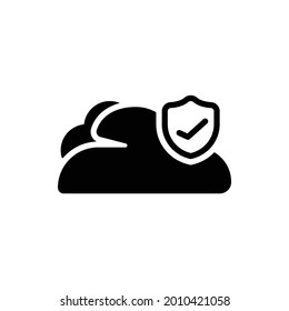 cloud data icon, cloud network vector illustration