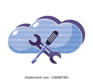 cloud data with industry equipments repair