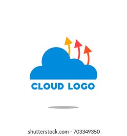 cloud data logo for business