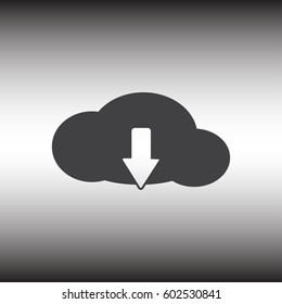 cloud data web icon