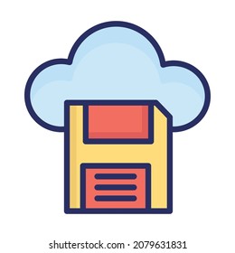Cloud datastore icon which can easily modify or edit
