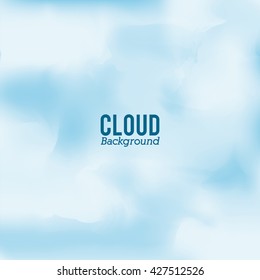 Cloud design. Weather icon. Colorful illustration