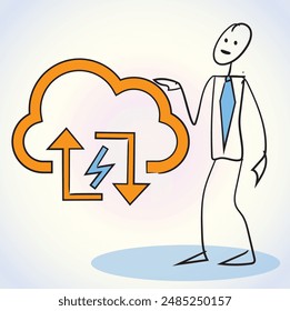 Cloud disaster recovery (cloud DR) is a combination of strategies and services intended to back up data, applications, line art design