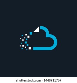 cloud docs logo combination monogram