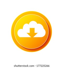 Cloud download icon