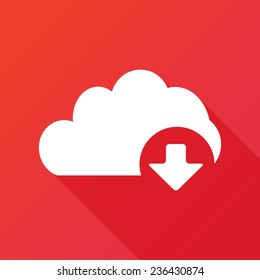 Cloud download icon
