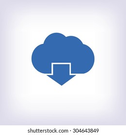 cloud download icon
