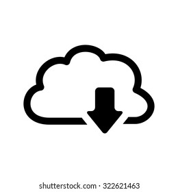 Cloud Download Icon