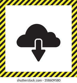 cloud download icon