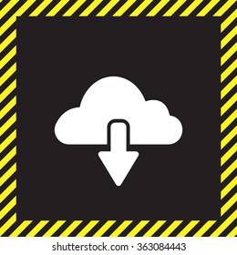 cloud download icon