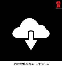 cloud download icon
