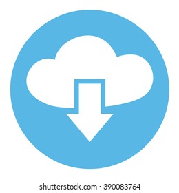 cloud download icon