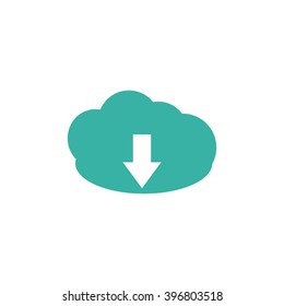 Cloud download icon.