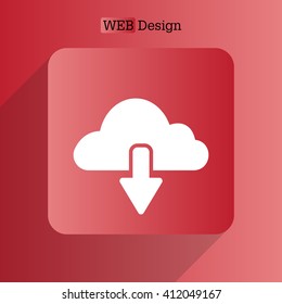 cloud download icon