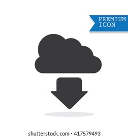 cloud download icon