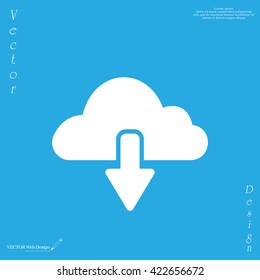 cloud download icon