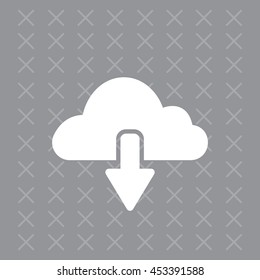 cloud download icon