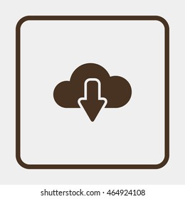 Cloud download icon.