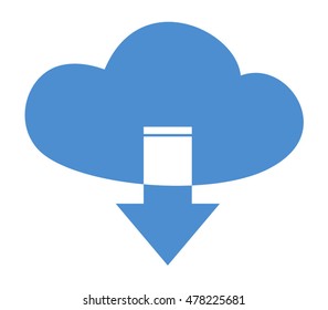 cloud download icon