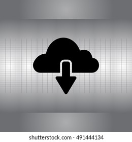cloud download icon