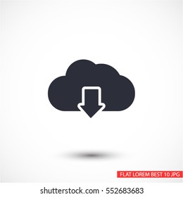  Cloud Download  Icon