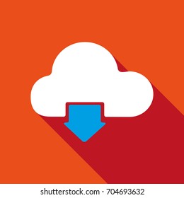 cloud download icon