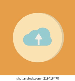 cloud download. icon download files
