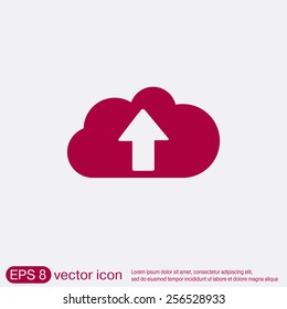 cloud download. icon download files