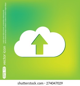 cloud download. icon download files
