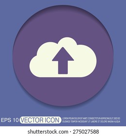 cloud download. icon download files