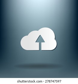 cloud download. icon download files