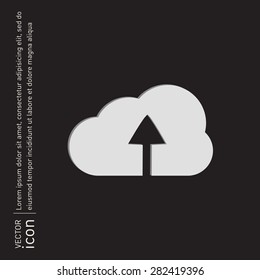 cloud download. icon download files