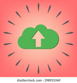 cloud download. icon download files