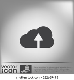 cloud download. icon download files