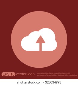 cloud download. icon download files