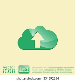 cloud download. icon download files