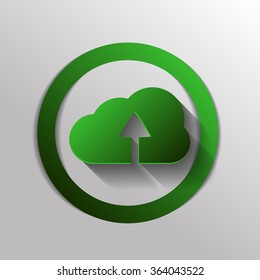 cloud download. icon download files