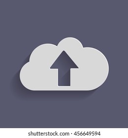 cloud download. icon download files