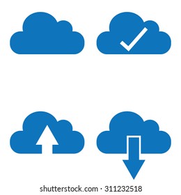 Cloud Download Icons
