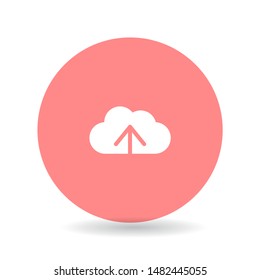 Cloud download Vector icon . Lorem Ipsum Illustration design