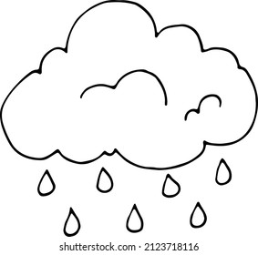 310 Line Drawings Stormy Clouds Stock Illustrations, Images & Vectors 