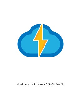 Cloud Energy Logo Icon Design
