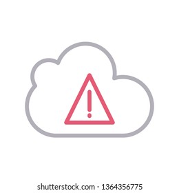 cloud error color line 