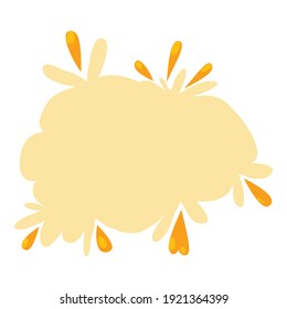 Cloud explosion icon. Isometric illustration of cloud explosion vector icon for web