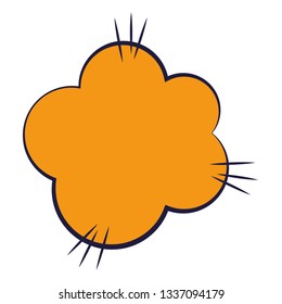 cloud expression pop art style