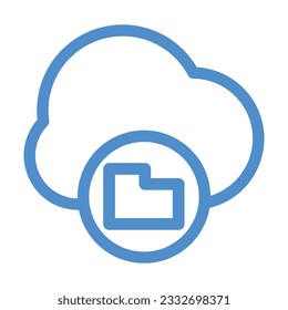 nube con icono de archivo aislado en fondo blanco